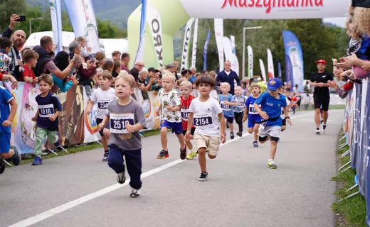 Dzieci też miały swój bieg na Festiwalu Biegowym. Była radość i zdrowa rywalizacja  - 47